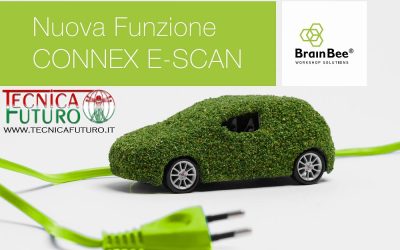 DIAGNOSI | Con Brain Bee arriva E-Scan: sugli strumenti linea Connex sarà possibile la diagnosi della parte elettrica alle auto ibride