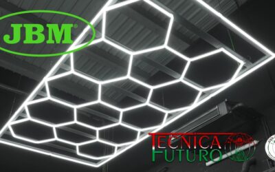 Tecnica Futuro è importatore ufficiale JBM: tante le novità, come l’illuminazione-led esagonale a soffitto